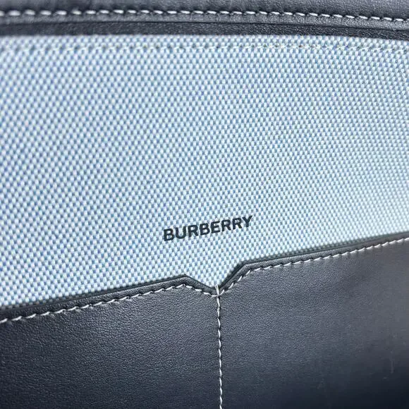 Burberry Canvas Cabas Pocket Tote Bag - Picture 10 of 13